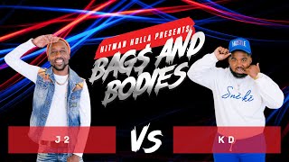 Bags and Bodies Season One Eliminations  J2 vs KD [upl. by Epoillac]