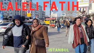 ISTANBUL CITY EXPLORING LIVELY DISTRICT LALELI 2024 [upl. by Eimmas216]