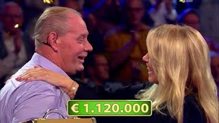 Krijn wint ruim een miljoen bij Linda de Mol  POSTCODE LOTERIJ MILJOENENJACHT [upl. by Navert196]