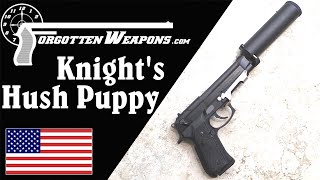 Knights XM9 Beretta quotHush Puppyquot  For USAF Survival Kits [upl. by Schreib]