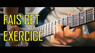 Le MEILLEUR EXERCICE pour progresser RAPIDEMENT à la guitare [upl. by Sheng73]