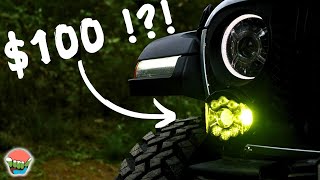 SUPAREE 7 INCH LIGHTS SURPRISINGLY GOOD FOR YOUR OFF ROAD JEEP [upl. by Ticknor]