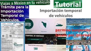 Permiso Bangercito Para Viajar A Mexico En Tu Propio Carro Tramita El Permiso Por Internet 👍 [upl. by Reggie]