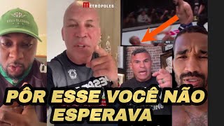 VITOR BELFORT E WANDERLEI SILVA FOGEM DA LUTA esquivafalcão vitorbelfort popo [upl. by Arramas]