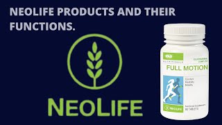 Neolife Products and Their Functions Seven powerful Neolife Products [upl. by Ynnol166]