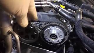 VW Golf mk7 14 TSi wymiana PASKA ROZRZĄDU 14tsi TIMING BELT REPLACEMENT [upl. by Ylrehs]