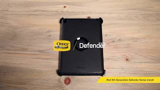 Defender Series Installation for iPad 5th Generation [upl. by Yelyak]