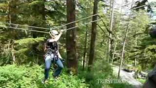 Alaska Ketchikan Rainforest Zipline Expedition [upl. by Dj167]