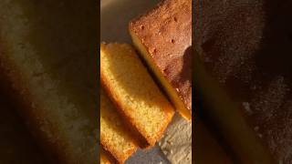 Lemon drizzle cake 🍋✨ Episode 4 of my easy baking series Recipe in comments easybaking recipe [upl. by Aliber794]