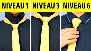 Comment Nouer Facilement une Cravate  6 Bonnes Idées [upl. by Akili]