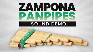 Zampoña panpipes Sound Demo [upl. by Emirak602]