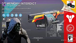 You Have 48 Hours To Get This PvP Grenade Launcher From Xur  Destiny 2 Season Of The Wish [upl. by Alidis]