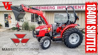 Massey Ferguson 1840M 12F x 12R Power Shuttle Premium Compact Tractor 394 Engine 300 PTO HP [upl. by Esinnej]