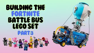 Building Battle Bus Lego Fortnite Set LIVE [upl. by Victoir]