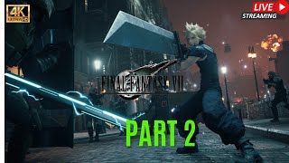 FINAL FANTASY 7 REMAKE Gameplay Walkthrough Part 2 4K PS5   No Commentary [upl. by Tocs821]