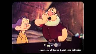 Video on request Snow White  Heigh ho heigh ho  1938 Italian dubbing 16mm copy [upl. by Cornwell]