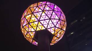 New Yorkers welcome 2022 with Times Square ball drop [upl. by Eliam]