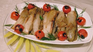 Endives braisées a la poêle 👌panbraised endives [upl. by Enitsed581]