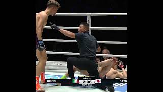 OUT OF NOWHERE 😱 Tomoki Sato springs a comeback KO on Omar Drissi in our opening bout [upl. by Philender]