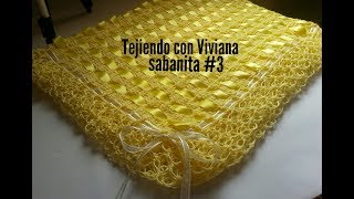 SABANITA O MANTA PARA BEBÉ fácil tejida a gancho crochet [upl. by Nnaj]