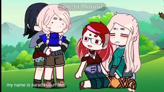 🥗Sarada and Hanami🌸 meet Sarada UZUMAKI and Sakura UZUMAKI   ft sakukarin [upl. by Thier]