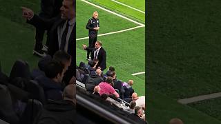 ANGE POSTECOGLOU FUMING WITH THE FANS Tottenham Boss Arguing on the Sidelines Spurs v Man City [upl. by Frantz]