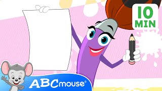 🎨 Violet to the Rescue 🌈  Art Adventures for Big Feelings 😊  ABCmouse Compilation for Kids [upl. by Rosalinde552]