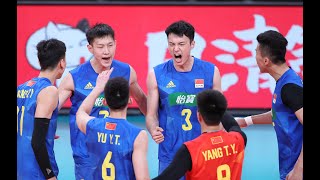 China vs Japan 2021 Tokyo Men Volleyball Challenge Cup Game 2 [upl. by Htiekel]