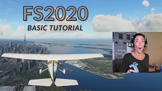 Flight Simulator 2020 Basic Tutorial  Q400 Captain Explains FS2020  Start  Checklists amp A Flight [upl. by Rupert]