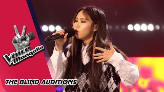 AminaE  quotMurder song 54321quot  Blind Audition  The Voice of Mongolia 2022 [upl. by Ahseram772]