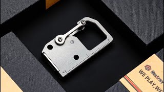 EH4 MultiFunction Titanium EDC Carabiner [upl. by Eladnwahs1]