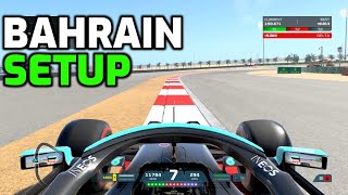 F1 2021 BAHRAIN HOTLAP  SETUP 124556 [upl. by Collis956]