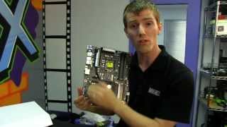 Gigabyte Z77XUP5 TH Dual Thunderbolt Motherboard Unboxing [upl. by Dedra800]