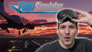 How Good Is Microsoft Flight Simulator on Apple Vision Pro [upl. by Elmaleh]