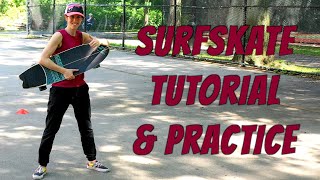 Improve Your Surfing FAST  SURFSKATE PRACTICE [upl. by Bonaparte]