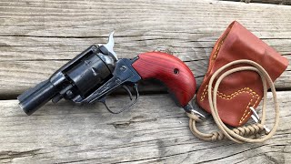 Heritage Rough Rider Custom Revolver  Shorty 9 Shot 22 WMR Barkeep Inspiration [upl. by Valentijn]