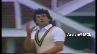 Imran Khan Ball By Ball Bowling Spell Leeds 1982 [upl. by Ahsikit]