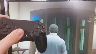 How to play GTA V on Pc With a Wireless PS4 Controller Part 2 [upl. by Akiehs]