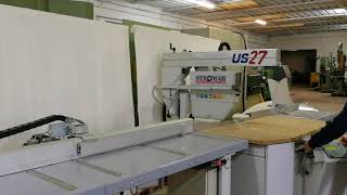 STROMAB US27 BPE3000 Universal Radial saw [upl. by Sclar]