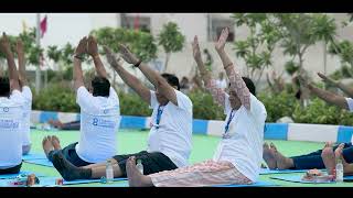 quotVRB Groups Yoga Day  A Journey to Health and Harmony at Sparkle TownshipquotTownship [upl. by Zilber]