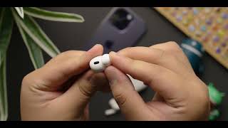 How to change ear tips on AirPods Pro [upl. by Ellivro400]