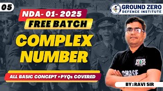 COMPLEX NUMBER for NDA 2025  Complete NDA Preparation Course ndamaths [upl. by Reamy]