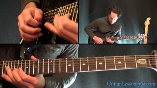 Rock You Like a Hurricane Guitar Lesson  Scorpions  Chords amp First Solo [upl. by Ahsyas]