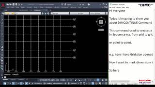 DIMCONTINUE command in autocad  Continue Dimensions  Cad Shortcuts [upl. by Solakcin241]