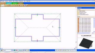 TurboFLOORPLAN  Ukázka návrhu sedlové střechy  ŠPINAR  software [upl. by Leahpar]