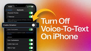 EnableDisable Speak Auto Text on iPhone iOS 17  Turn Off Voice to Text on iPhone [upl. by Rotow]