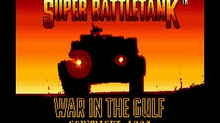 Super Battle Tank  War in the Gulf Sega Genesis [upl. by Animahs626]