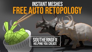 Instant meshes  Free retopology solution [upl. by Alekehs564]