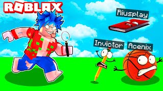 Nos CONVERTIMOS en OBJETOS en ROBLOX 😂 EL ESCONDITE con INVICTOR [upl. by Ninazan]