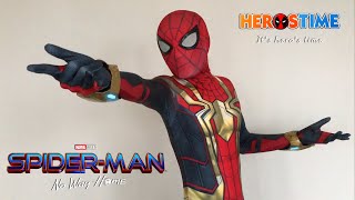 SPIDERMAN NO WAY HOME INTEGRATED SUIT UNBOXING NEW SUIT [upl. by Caddaric423]